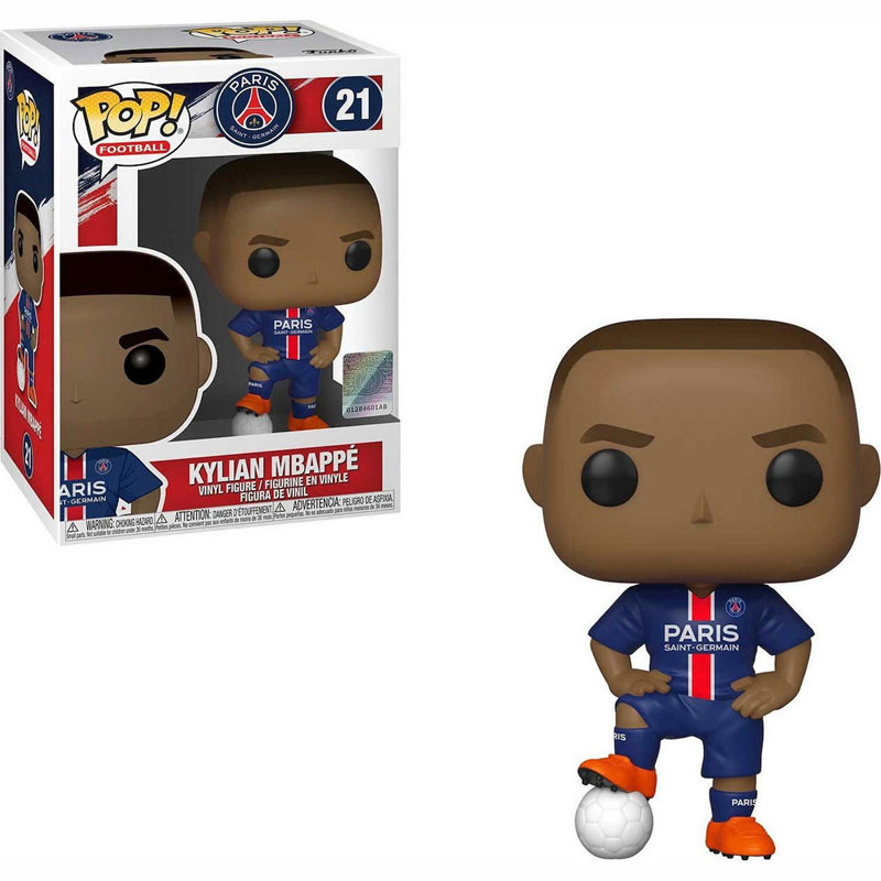 Funko POP! Football: Paris Saint-Germain - Kylian Mbappe #21