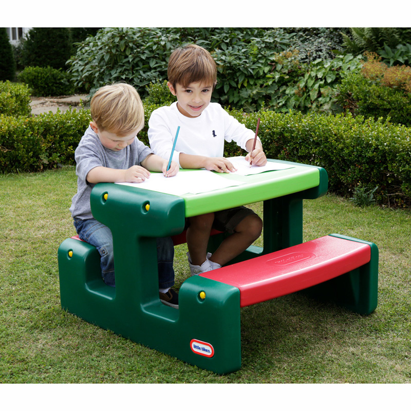 Little Tikes Junior Τραπέζι Πικ Νικ Πράσινο 479A00060