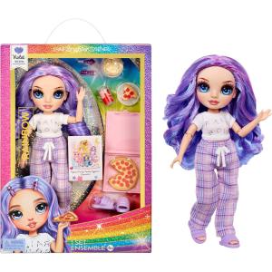 MGA Entertainment Rainbow High Junior PJ Party - Violet (Purple) 503705-EUC