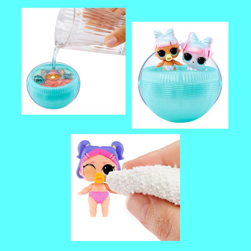 MGA Entertainment L.O.L Surprise Baby Bundle Surprise Μωράκια Αδερφούλες - Σχέδια 507321-EUC