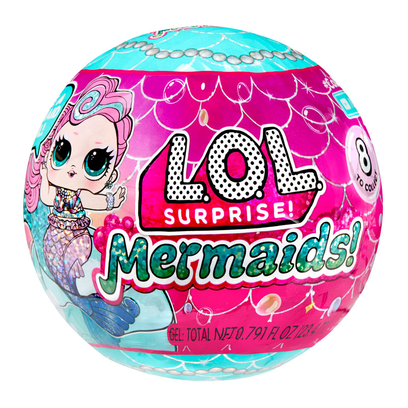 MGA Entertainment L.O.L Surprise! Mermaids Tots Γοργόνες - Σχέδια 510604-EUC