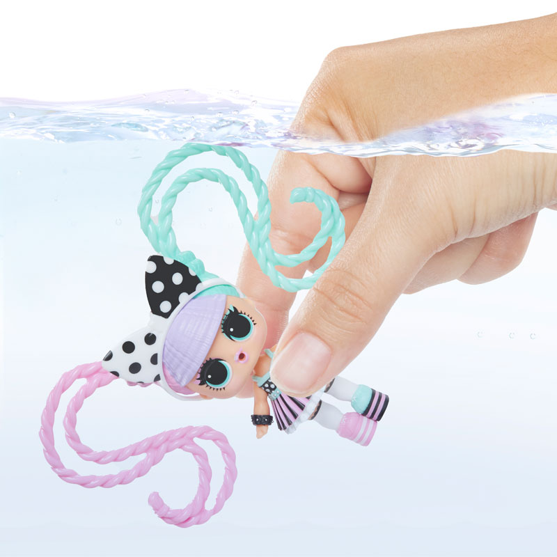 MGA Entertainment L.O.L Surprise Hair Beads Χτενίσματα με χάντρες Κούκλα - Σχέδια 511205-EUC