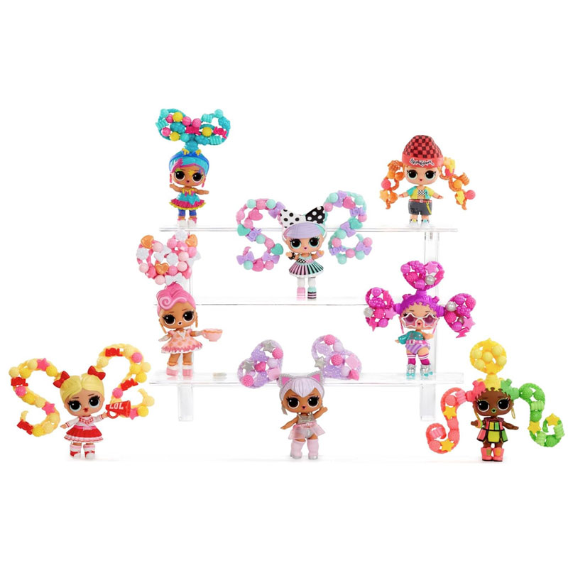 MGA Entertainment L.O.L Surprise Hair Beads Χτενίσματα με χάντρες Κούκλα - Σχέδια 511205-EUC