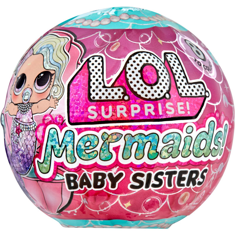 MGA Entertainment L.O.L. Surprise! Mermaids Sisters Γοργόνες Κούκλα Αδερφούλα - Σχέδια 515760-EUC