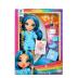 MGA Entertainment Rainbow High Junior PJ Party - Skyler (Blue) 23cm 530947-EUC