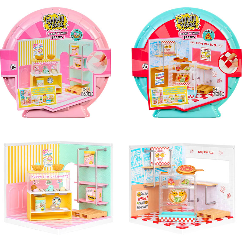 MGA Entertainment Miniverse™ - Make It Mini Spaces Starter Pack 547310-EUC