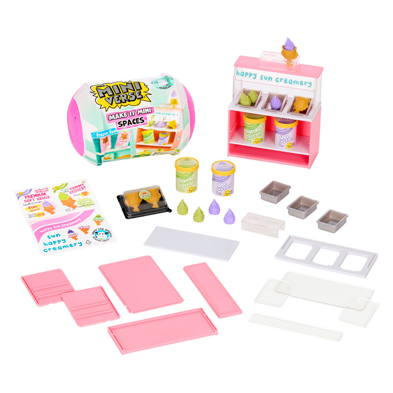 MGA Entertainment Miniverse™ - Make It Mini Spaces Furniture 547426-EUC