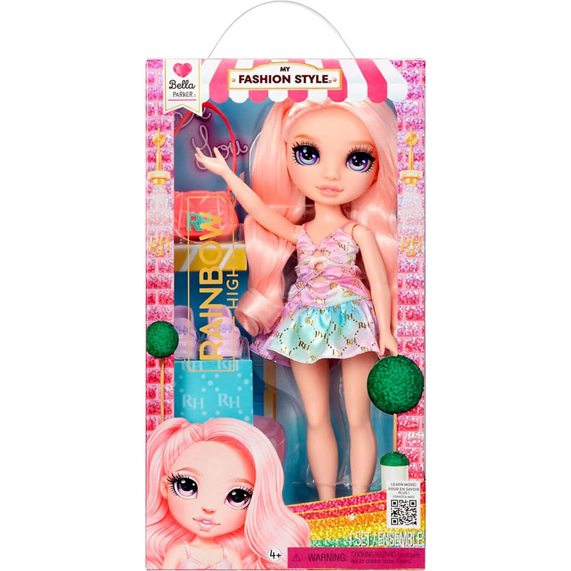 MGA Entertainment Rainbow High My Fashion Style Doll Bella 28cm 547549-EUC