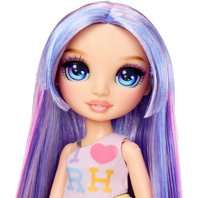 MGA Entertainment Rainbow High My Fashion Style Doll Violet 28cm 547563-EUC