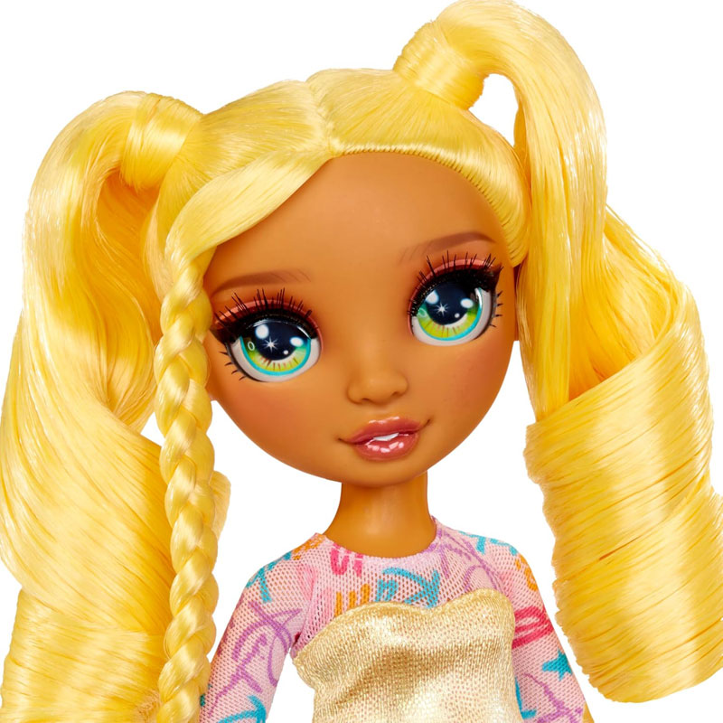 MGA Entertainment Rainbow High My Fashion Style Doll Sunny 28cm 547570-EUC
