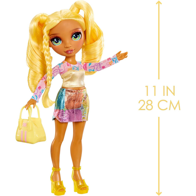 MGA Entertainment Rainbow High My Fashion Style Doll Sunny 28cm 547570-EUC