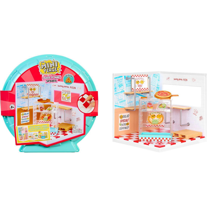 MGA Entertainment Miniverse™ - Make It Mini Spaces Starter Pack Pizza - Πιτσαρία 566069-X1EUC