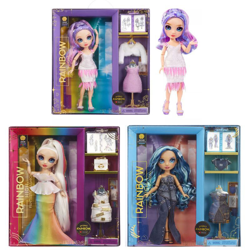 MGA Entertainment Rainbow High Studio Φορέματα Πασαρέλας Σειρά 2- Σχέδια 587354EUC