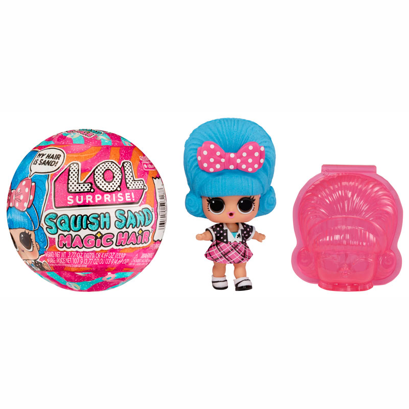 MGA Entertainment L.O.L. Surprise Squish Sand Magic Hair Tots Μαγικά Χτενίσματα - Σχέδια 593188EUC