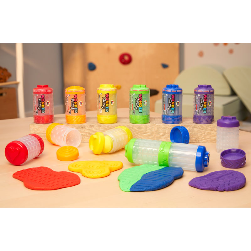 MGA Entertainment Wonder Factory Never Dry Single Πλαστελίνη - Σχέδια 595120-EUC