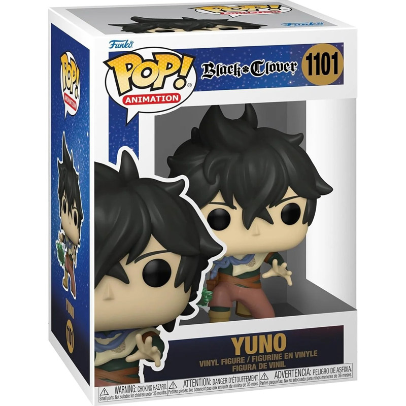 Funko Pop! Animation: Black Clover - Yuno #1101 Vinyl Figure