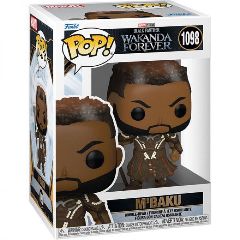 Funko Pop! Marvel: Black Panther Wakanda Forever - M'Baku #1098 Bobble-Head Vinyl Figure