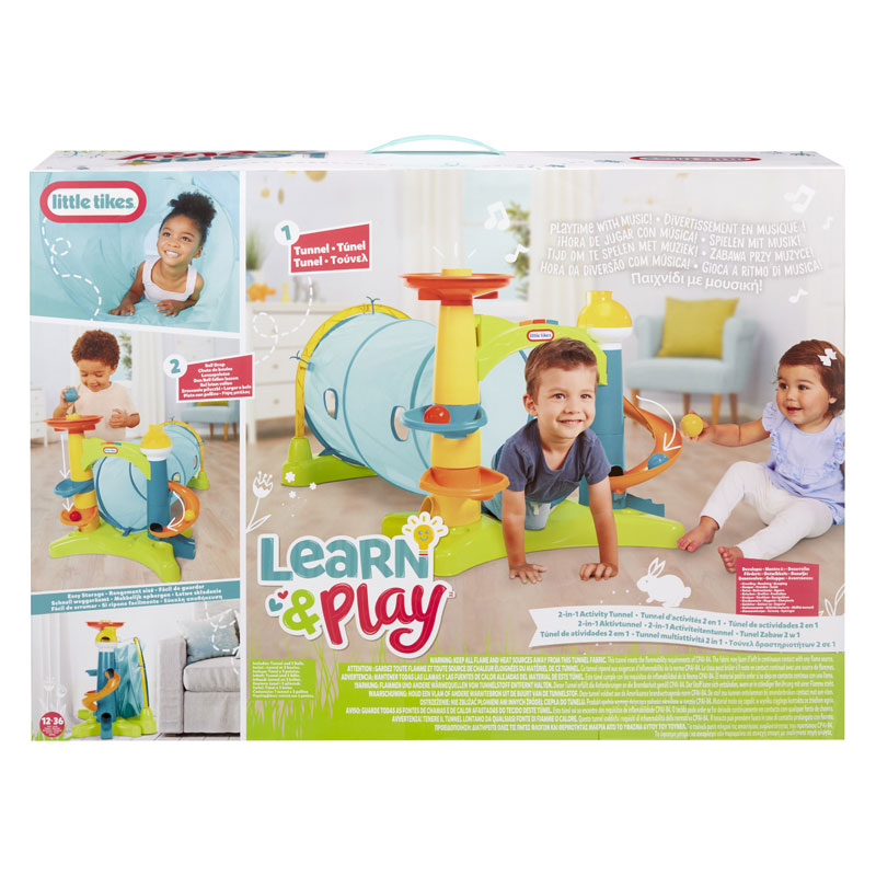 Little Tikes Τούνελ Δραστηριοτήτων 2 σε 1 639838-EUC