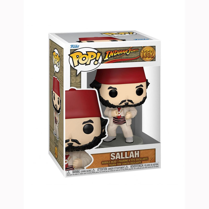 Funko Pop! Movies Indiana Jones: Sallah #1352 Vinyl Figure