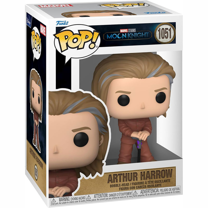 Funko Pop! Marvel: Moon Κnight - Arthur Harrow #1051 Bobble-Head Vinyl Figure
