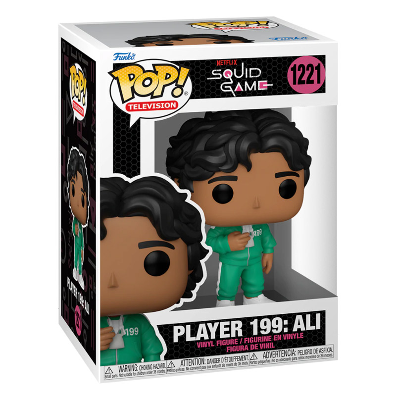 Funko Pop! Television: Squid Game - Player 199: Ali #1221 Vinyl Figure