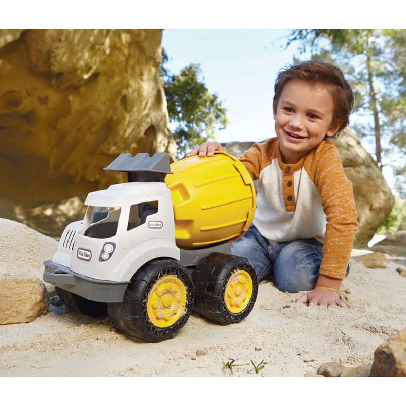 MGA Entertainment Little Tikes Dirt Digger Όχημα 2 σε 1 Cement Mixer (Μπετονιέρα)