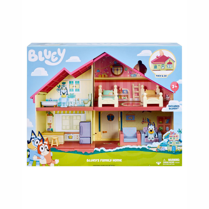 Giochi Preziosi Bluey Σετ Παιχνιδιού Σπίτι BLY04010/BLY04000