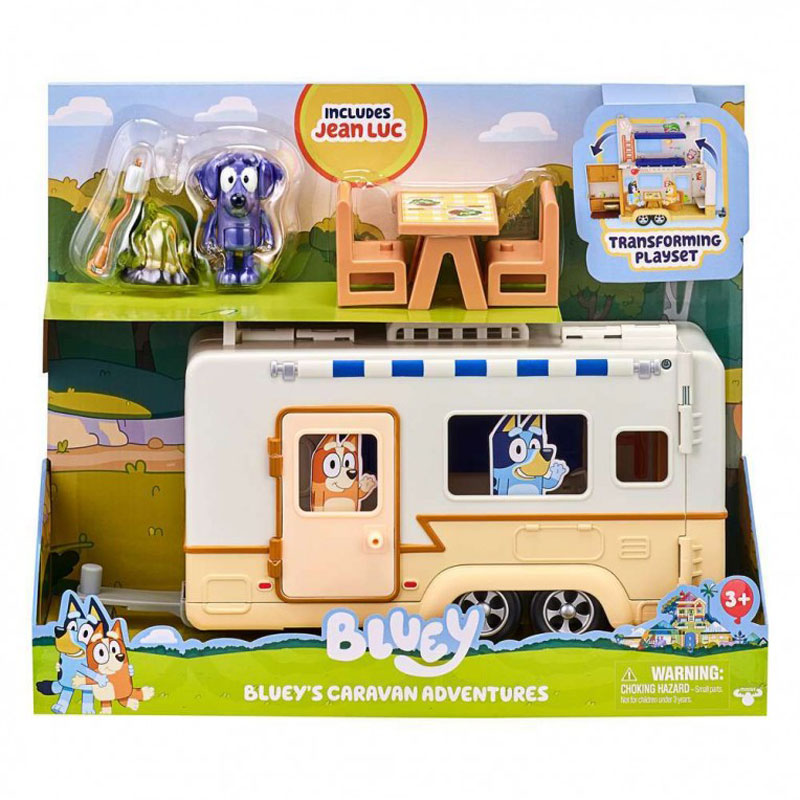 Giochi Preziosi Bluey Σετ Παιχνιδιού Τροχόσπιτο BLY50000