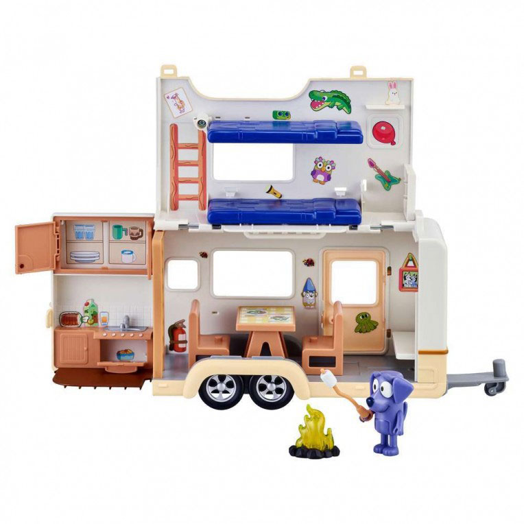 Giochi Preziosi Bluey Σετ Παιχνιδιού Τροχόσπιτο BLY50000
