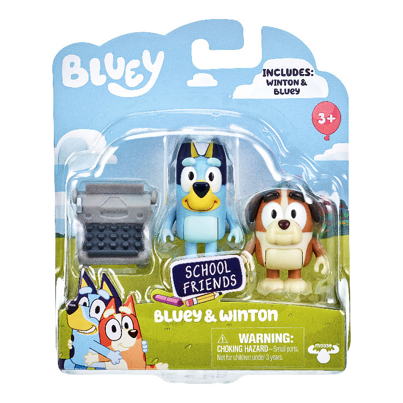 Giochi Preziosi Bluey Φιγούρες 2 Pack Bluey & Winton 6cm BLY88000