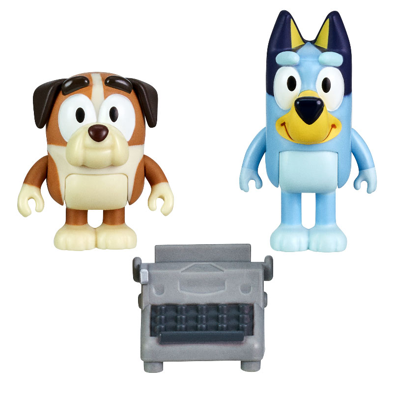 Giochi Preziosi Bluey Φιγούρες 2 Pack Bluey & Winton 6cm BLY88000