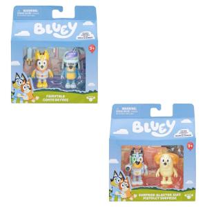 Giochi Preziosi Bluey Φιγούρες με αξεσουάρ 2 Pack - Σχέδια BLY91110