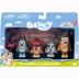 Giochi Preziosi Bluey Φιγούρες 4 Pack The Sleepover 6cm BLYB8000