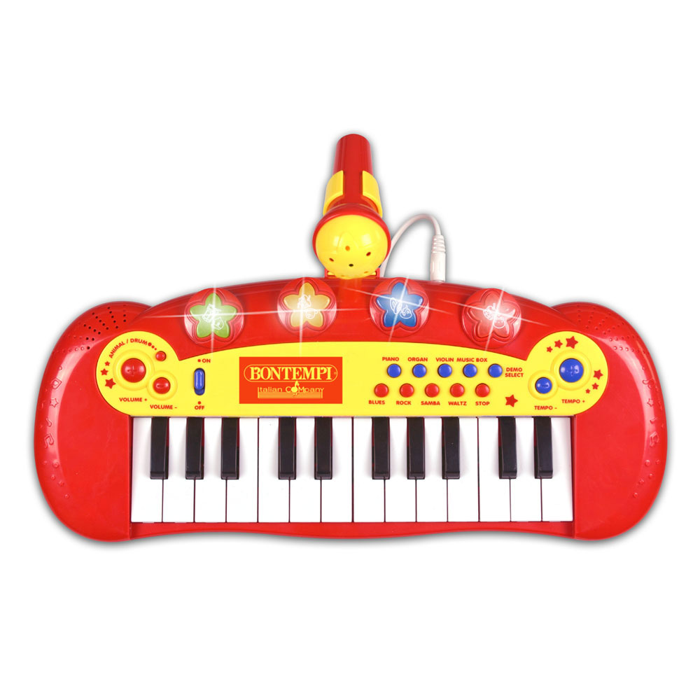 Bontempi Αρμόνιο Ηλεκτρονικό με 24 πλήκτρα & μικρόφωνο BN122931