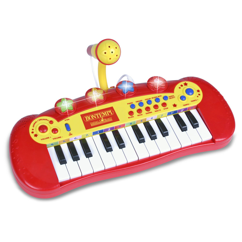 Bontempi Αρμόνιο Ηλεκτρονικό με 24 πλήκτρα & μικρόφωνο BN122931
