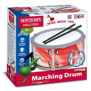 Bontempi Marching drum Τύμπανο με ιμάντα ώμου & μπαστούνια 502842