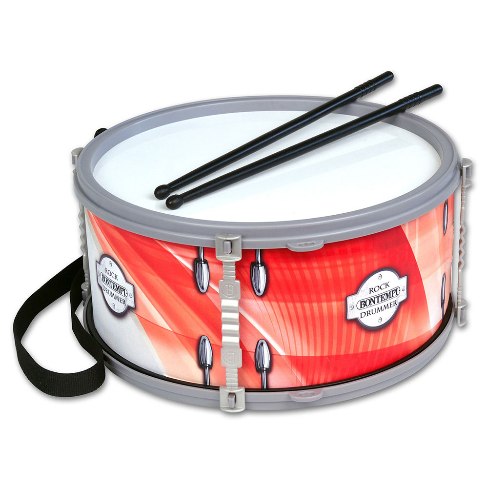 Bontempi Marching drum Τύμπανο με ιμάντα ώμου & μπαστούνια 502842