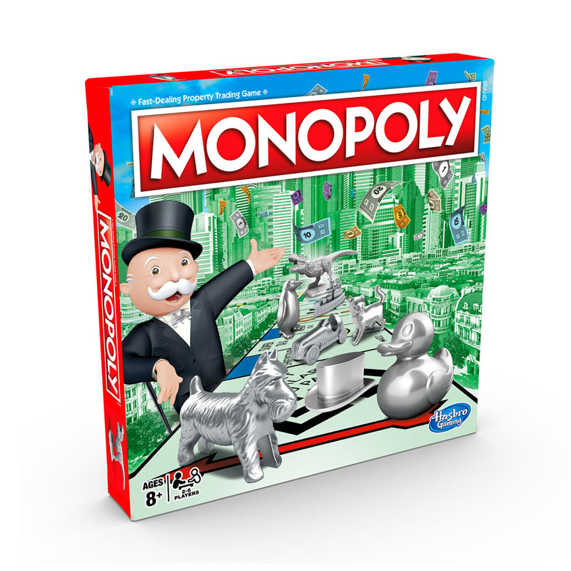 Hasbro Επιτραπέζιο Monopoly Classic (English Edition)