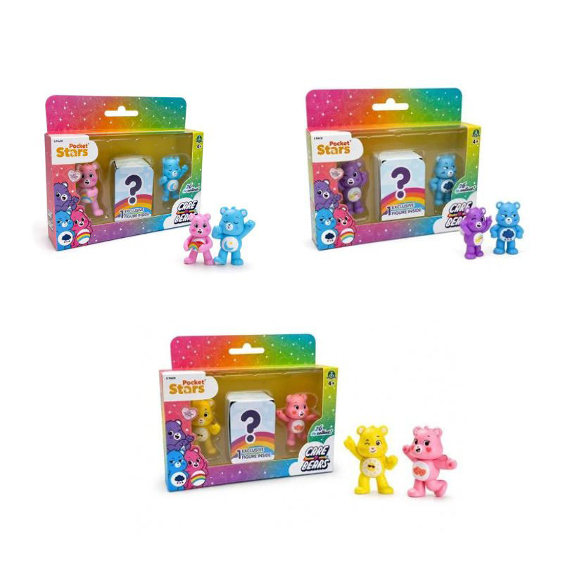 Giochi Preziosi Care Bears Σετ με 3 Συλλεκτικές Φιγούρες 5εκ. - Σχέδια CAR06000