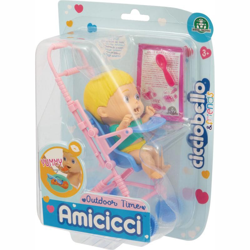 Giochi Preziosi Cicciobello Καροτσάκι Με Amicicci Φιλαράκι CC018010