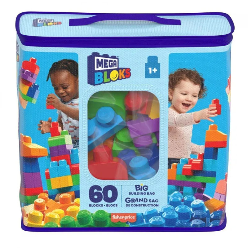 MEGA Bloks® Τουβλάκια - Τσαντά 60 τεμάχια DCH55