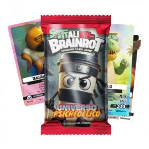 Skifidol Italian Brainrot Φακελάκι με 7 Κάρτες Σειρά A Psychedelic Universe - Σχέδια DIP78013A