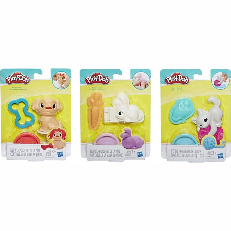 Hasbro Play-Doh Pet Mini Tools Σχέδια E2124