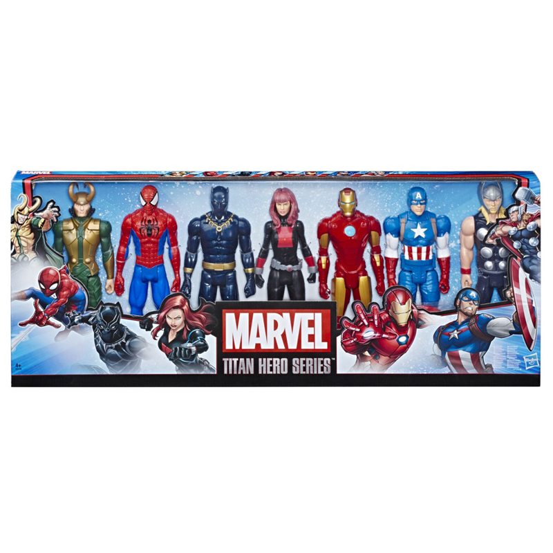 Hasbro Avengers Φιγούρες Titan Heroes Multipack Collection E5178