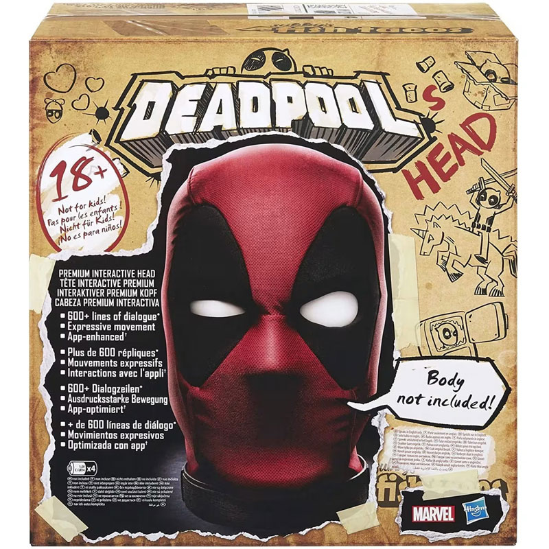 Hasbro Marvel Legends Deadpools Premium Interactive Head E6981