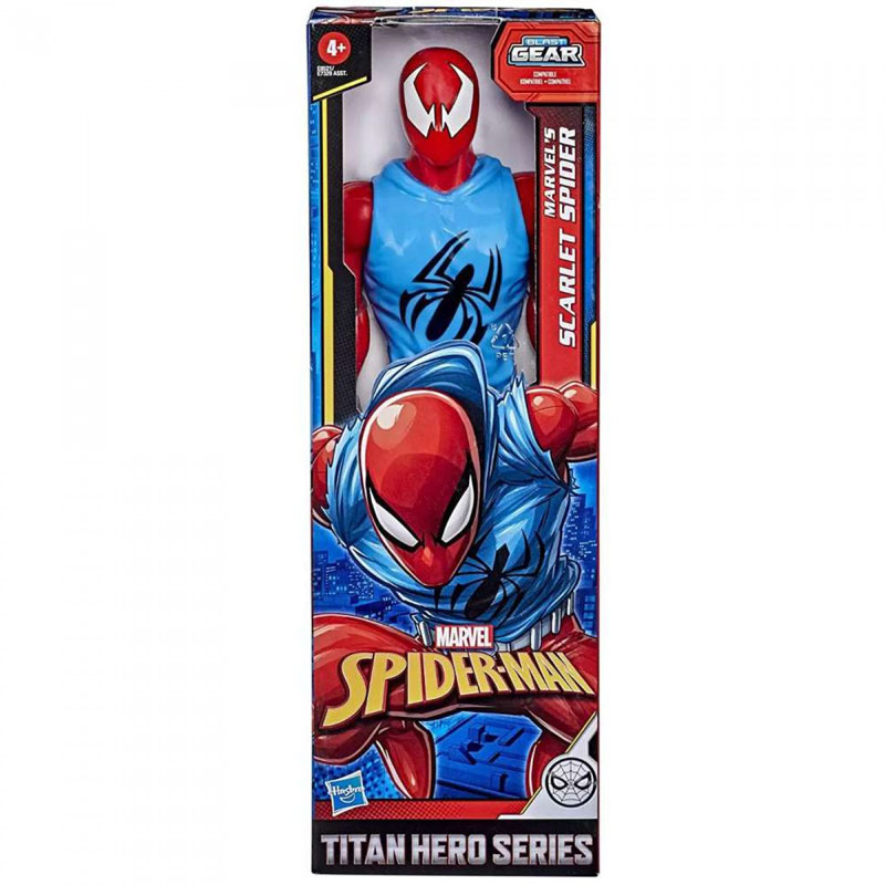 Hasbro Marvel Spider-Man Titan Hero Web Warriors Marvel's Scarlet Spider 30cm