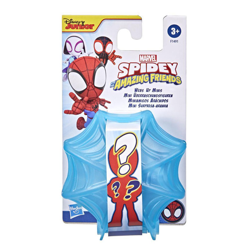 Hasbro Spidey and his amazing Friends Webs up Minis -Σχέδια F1491