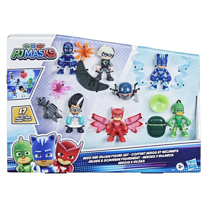 Hasbro PJ Masks Hero vs Villain Figure Set 7cm F2096