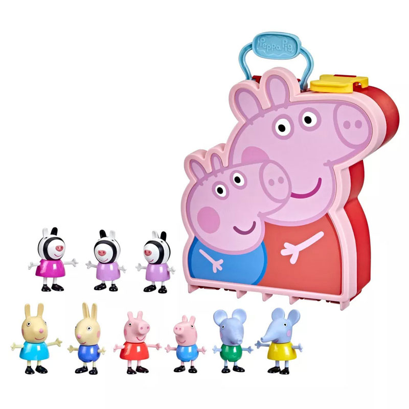 Hasbro Peppa Pig Carry-Along Brothers & Sisters Φιγούρες F2173