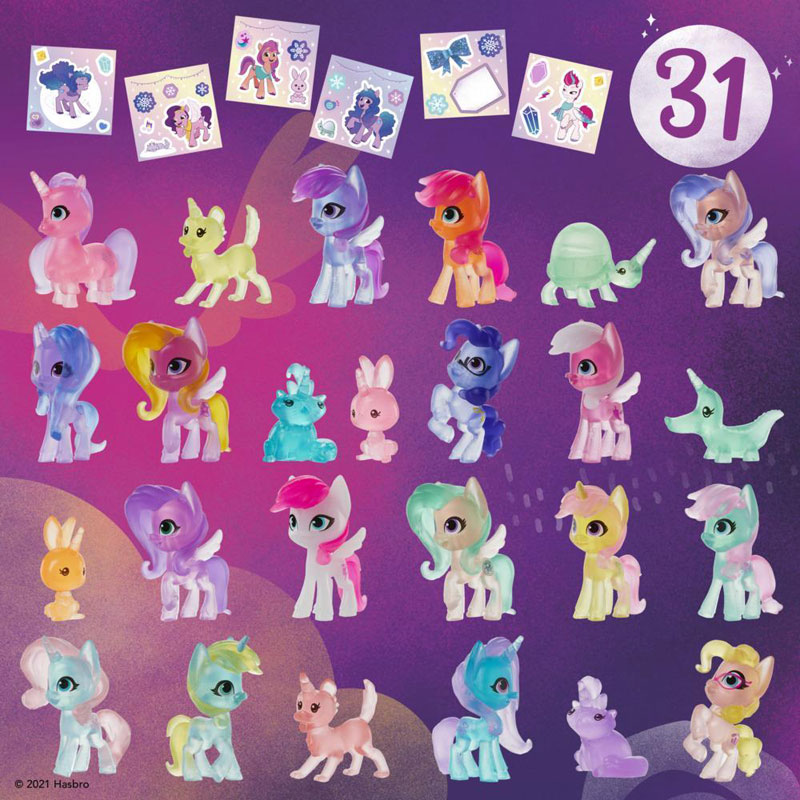 Hasbro My Little Pony: A New Generation Movie Snow Party Countdown Advent Calendar F2447